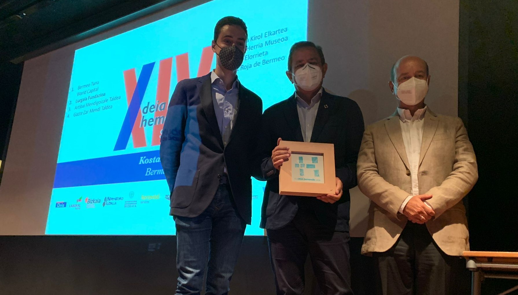 BTWC recibe el premio XIV Laboral Kutxa Deia Hemendik Saria Kostaldea