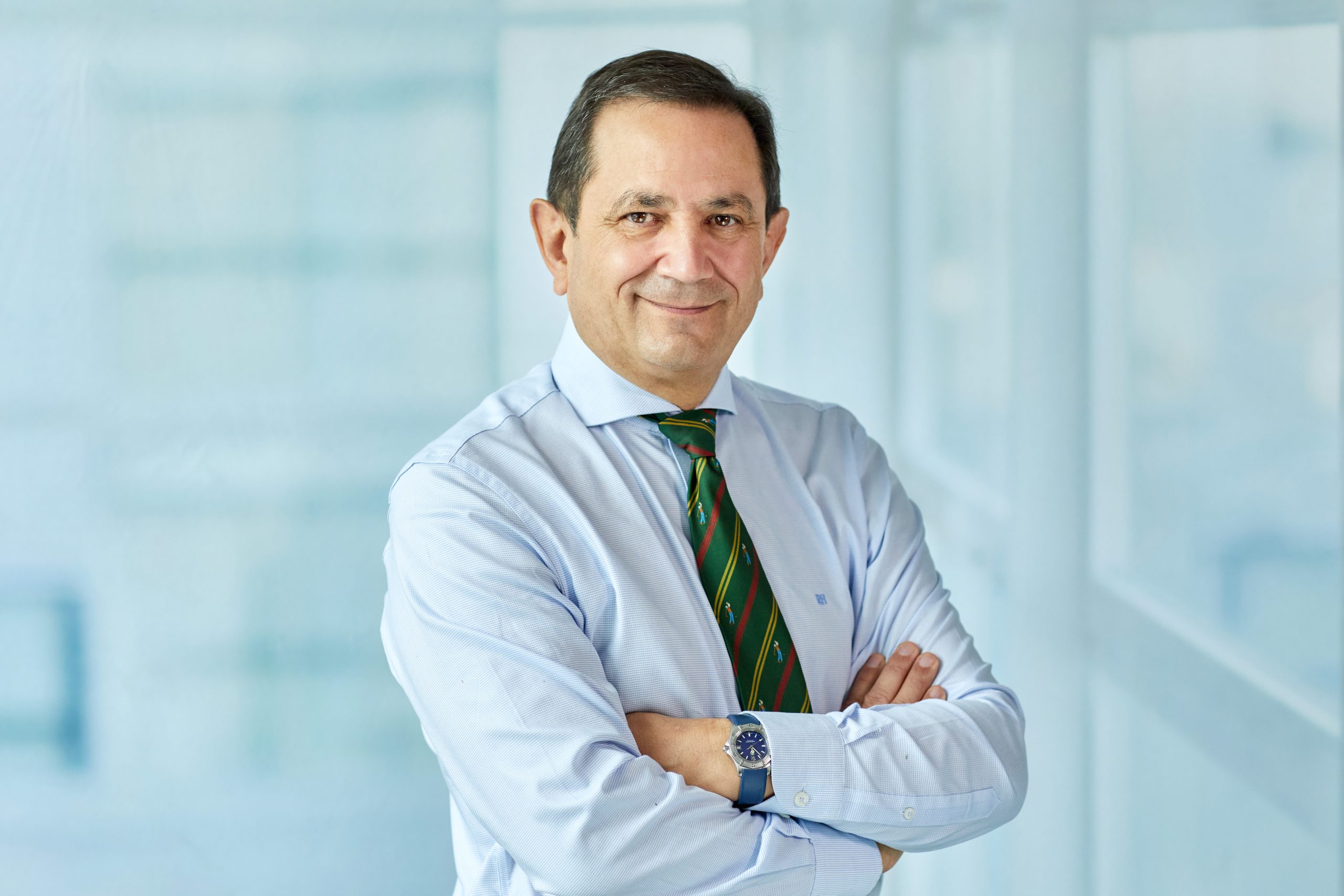 Retrato de Rogelio Pozo, Secretario de la Junta Directiva de Bermeo Tuna