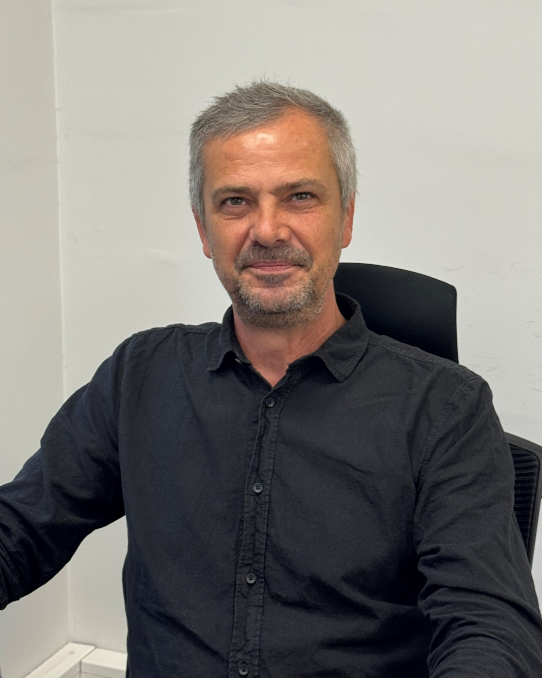 Retrato de Oskar Baraizarra, vocal en la Junta Directiva de Bermeo
